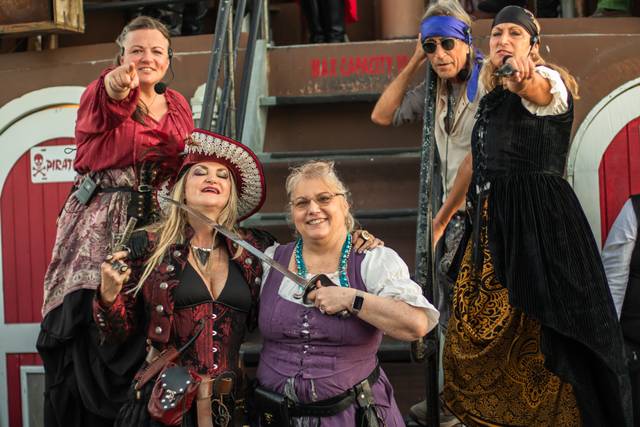 Party with real life pirates
