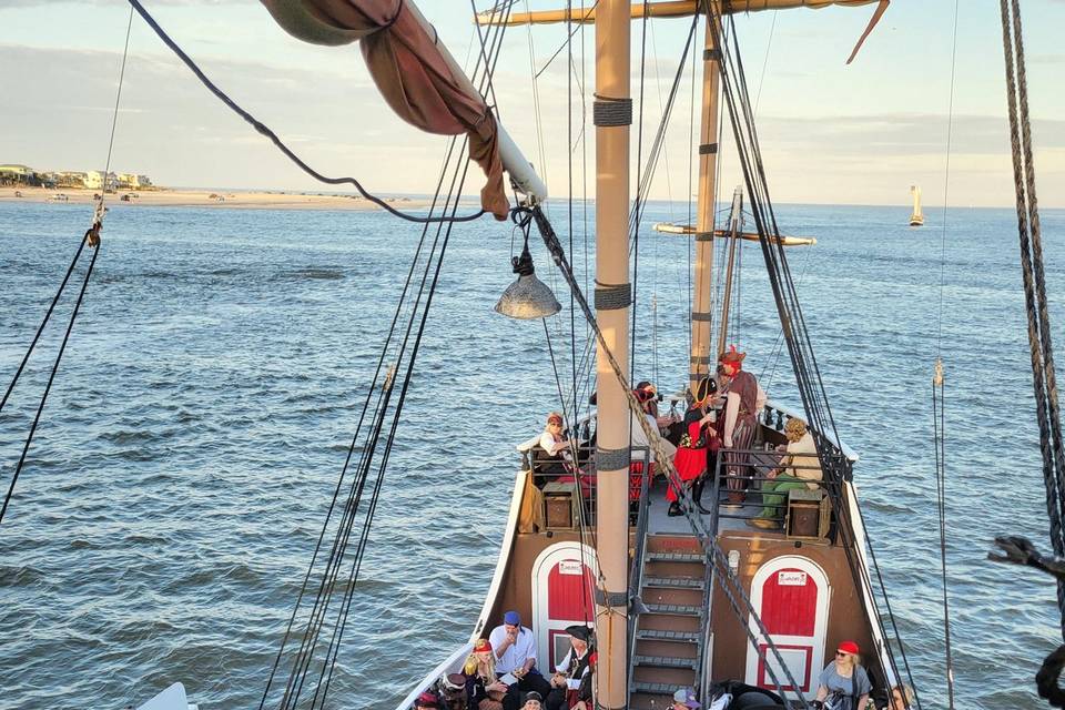 Enjoy a high seas adventure
