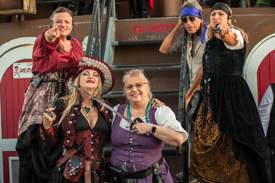Party with real life pirates
