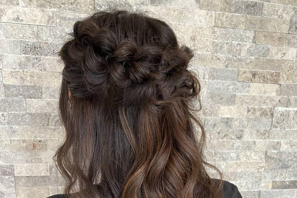 Wedding Hair Trial