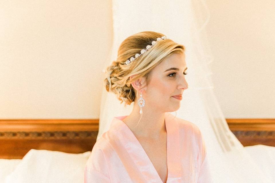 Curled Updo