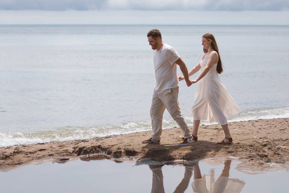 Lake Michigan Engagement