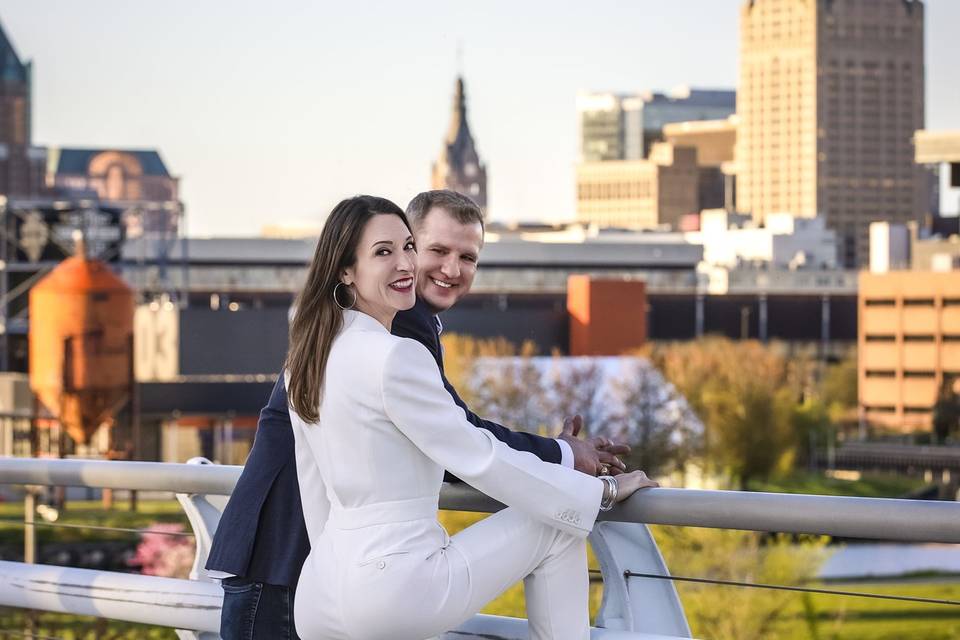 Milwaukee engagement shoot