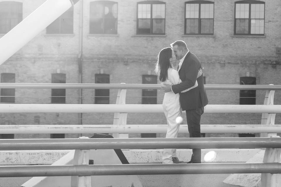 Milwaukee engagement shoot