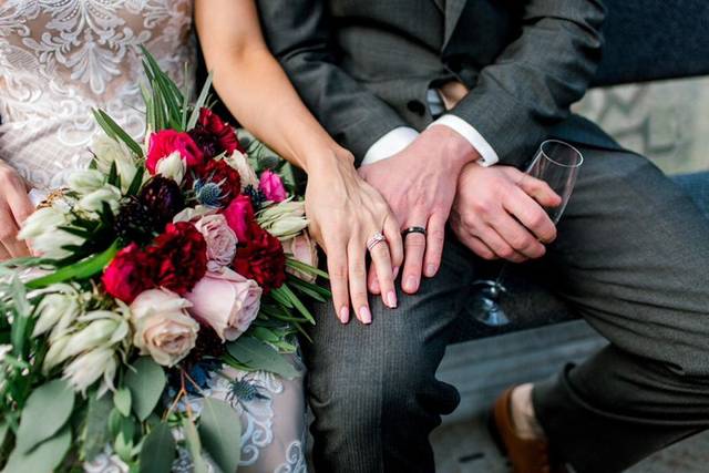 Bride and groom