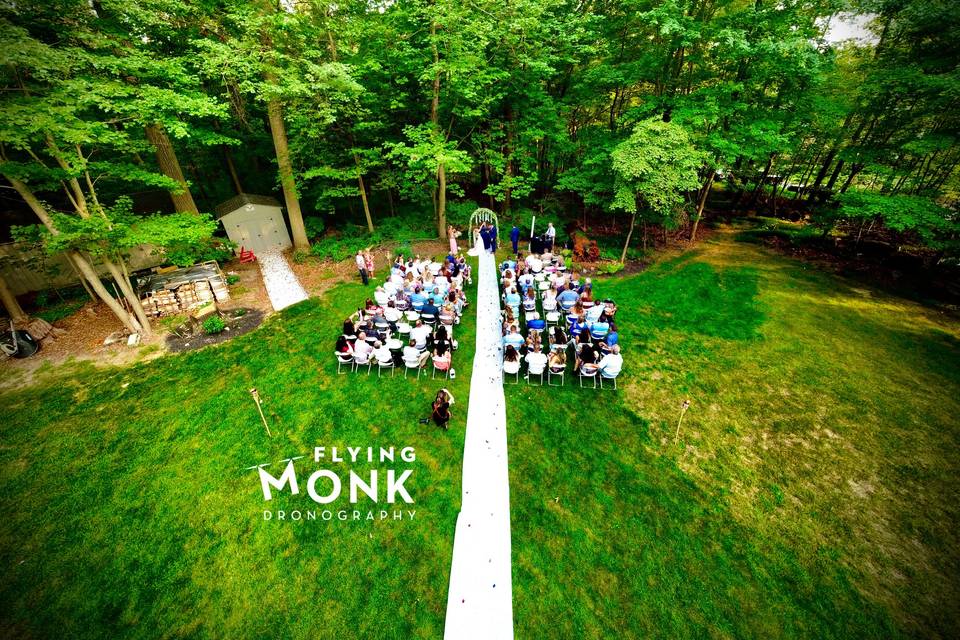 Flying Monk Dronography