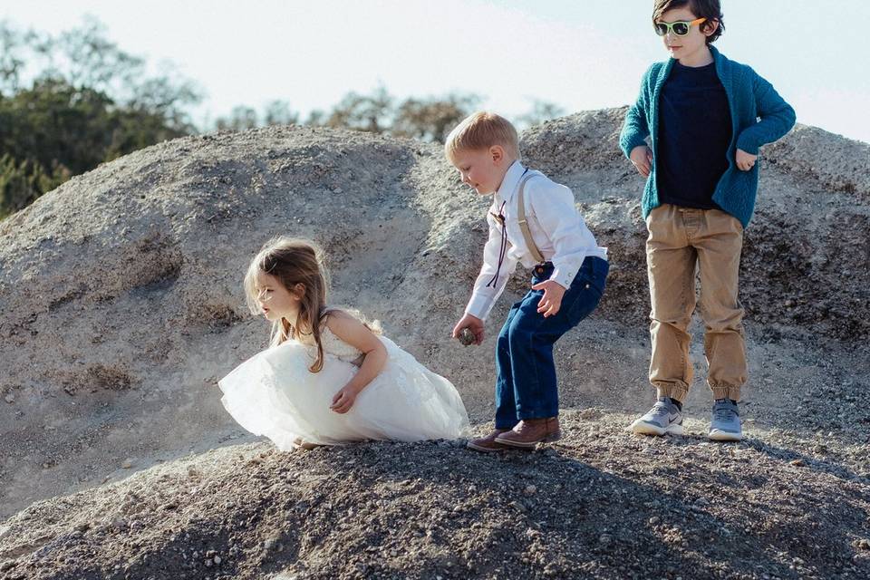 Little wedding guests