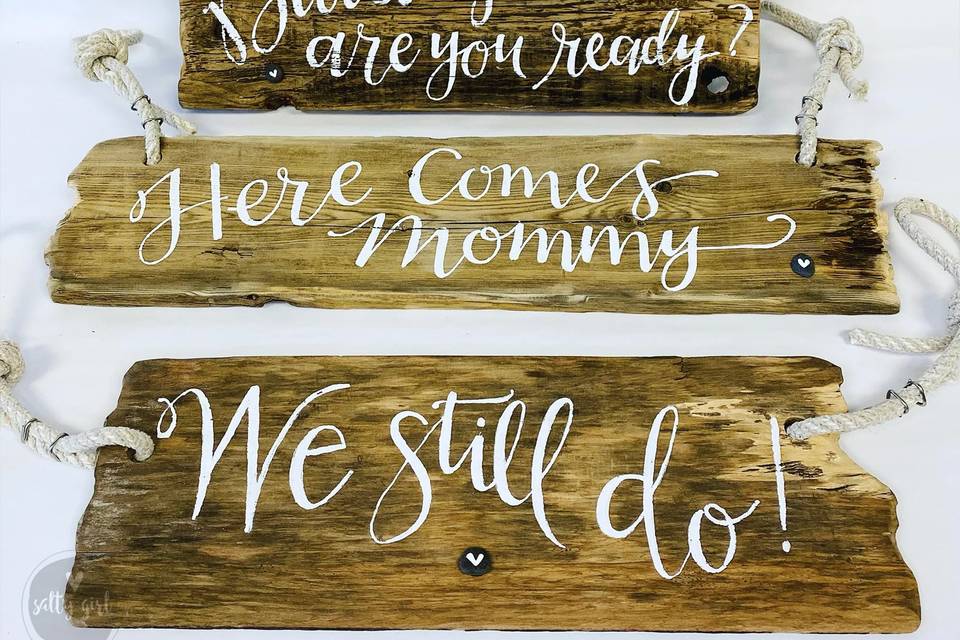 Custom Sign Set