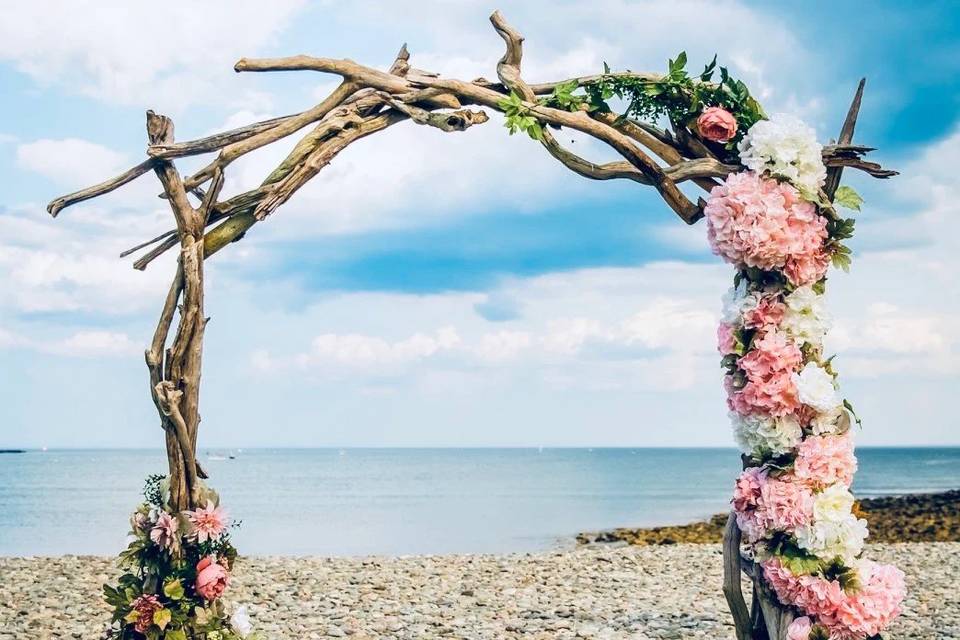 Driftwood Wedding Arch
