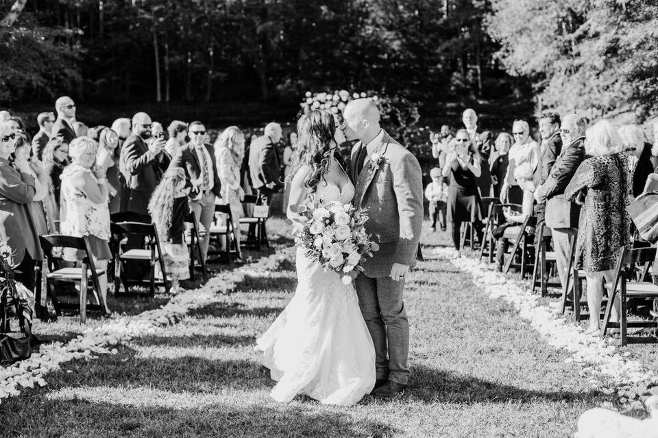 Ceremony outside