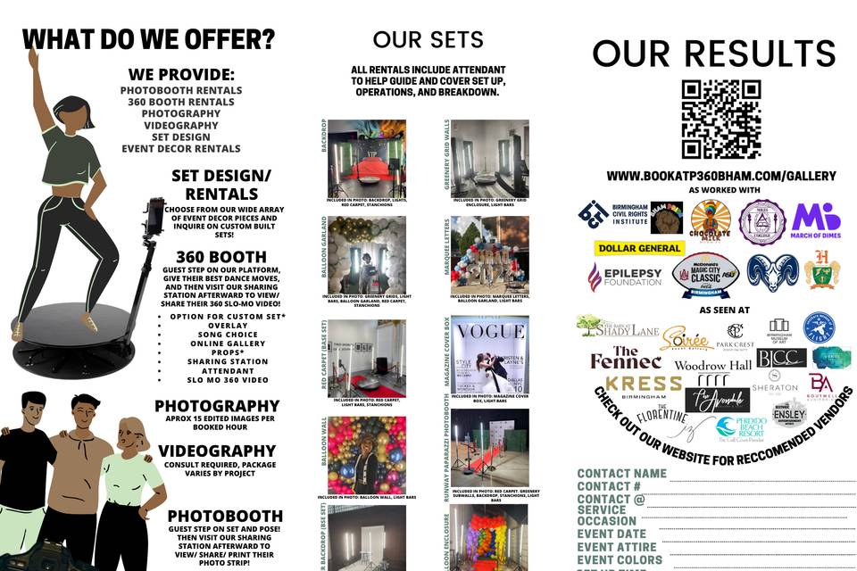 360 Photo Booth Flyer, 360 Photobooth, 360 Video Booth, 360 Booth Flyer, 360  Booth Rental, 360 Booth, CANVA DIY Template, 360 Spin Booth 