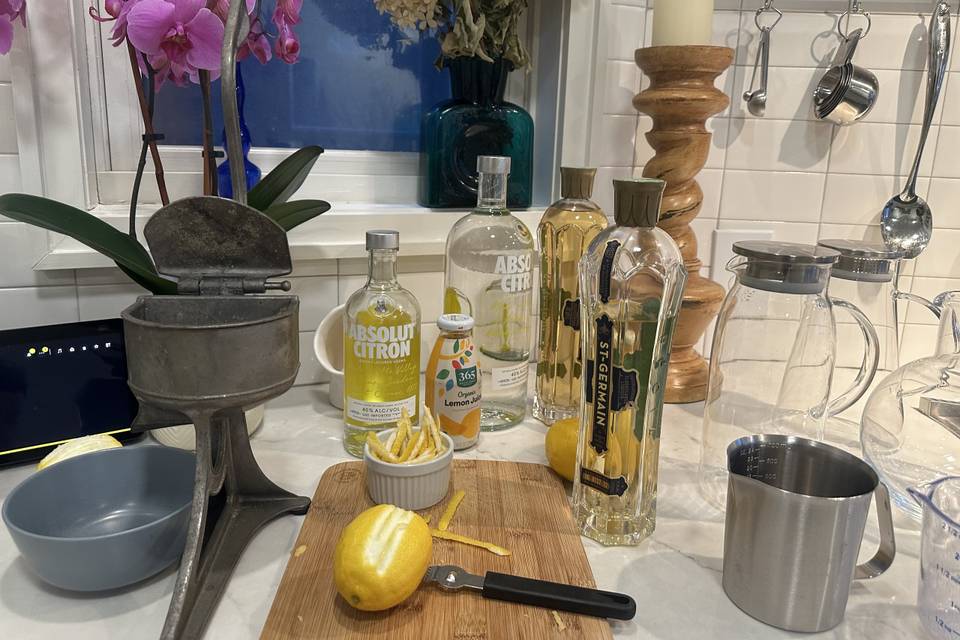 Creating cocktails