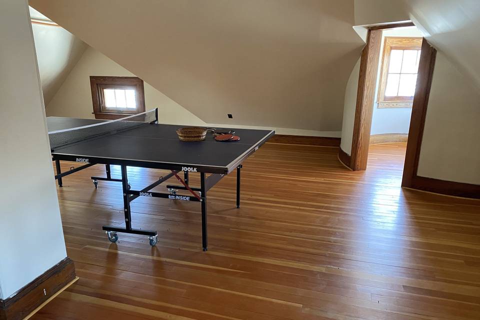 Attic playroom at the Inn.