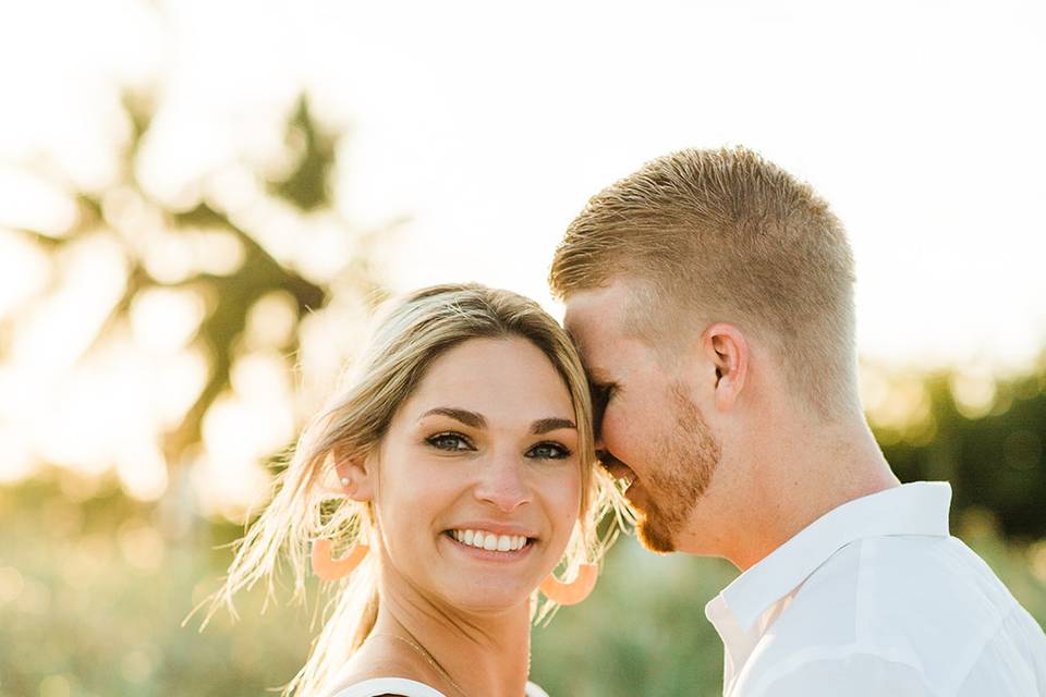 Sunset Bridal Portait