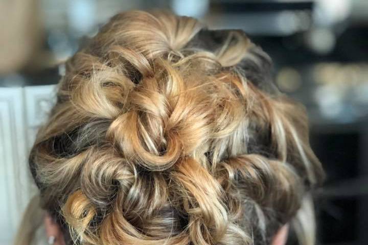 Bridesmaid UpDo by Nina