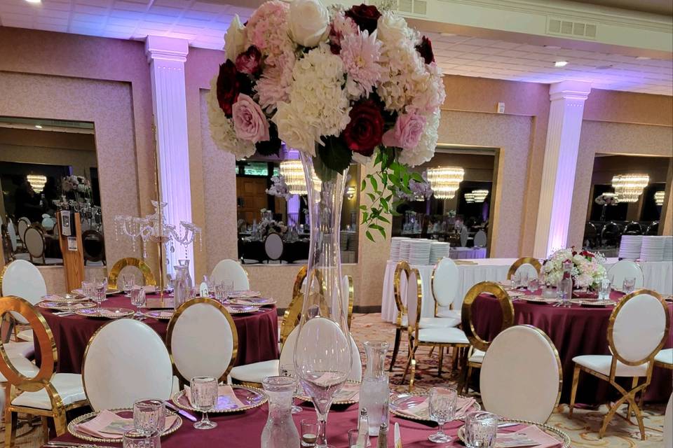 Hamilton wedding reception
