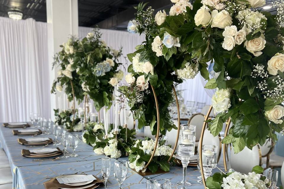 Davis wedding reception