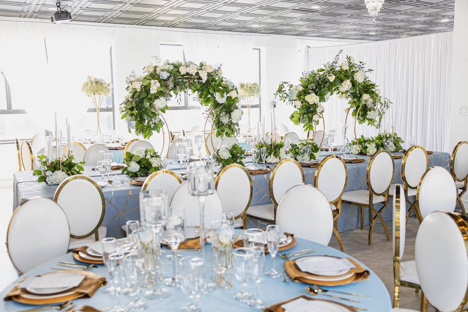 Davis wedding reception