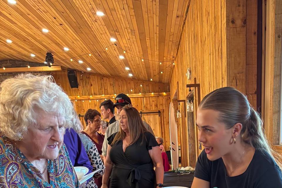 Buffet Line