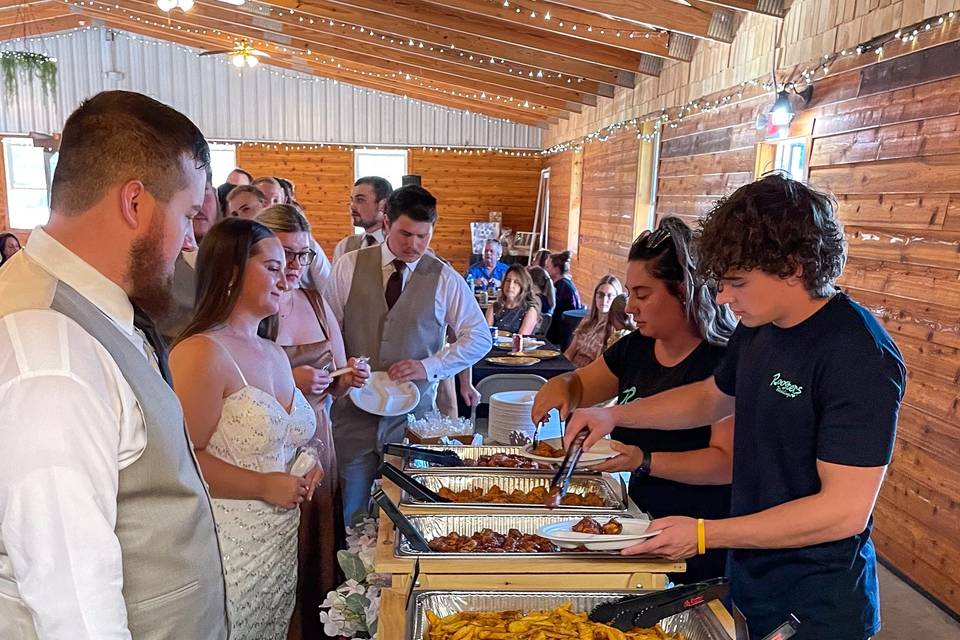 Buffet Line