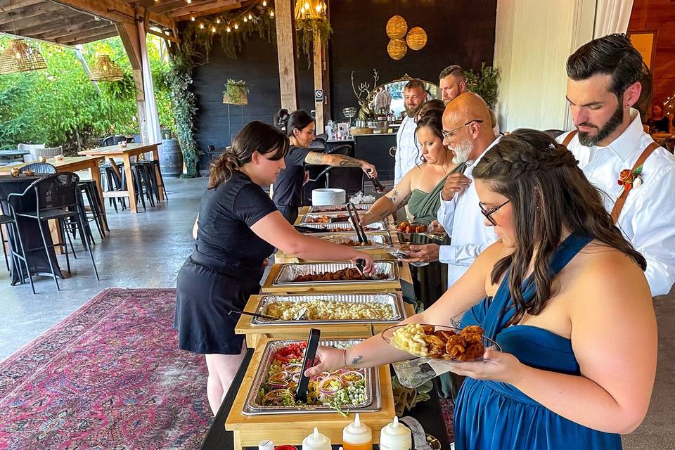 Buffet Line