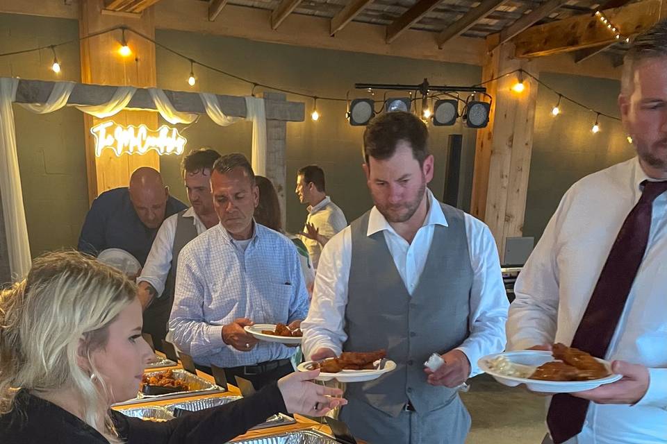 Buffet Line