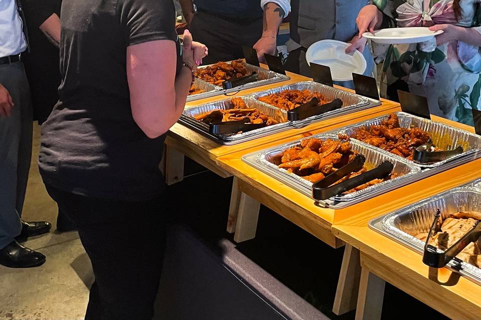 Buffet Line