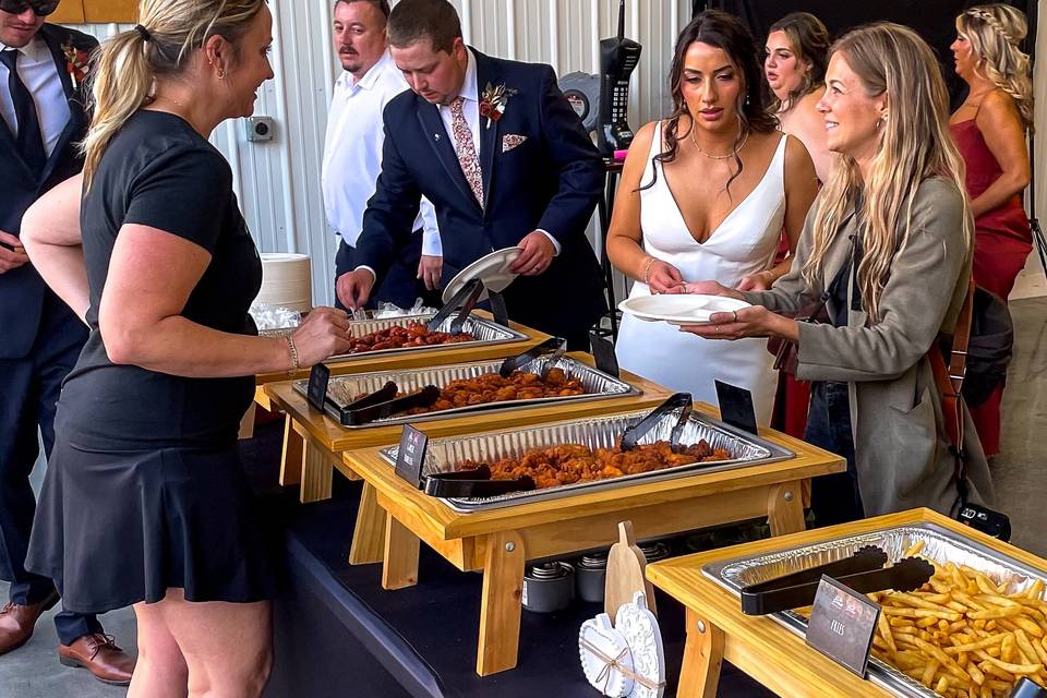 Buffet Line
