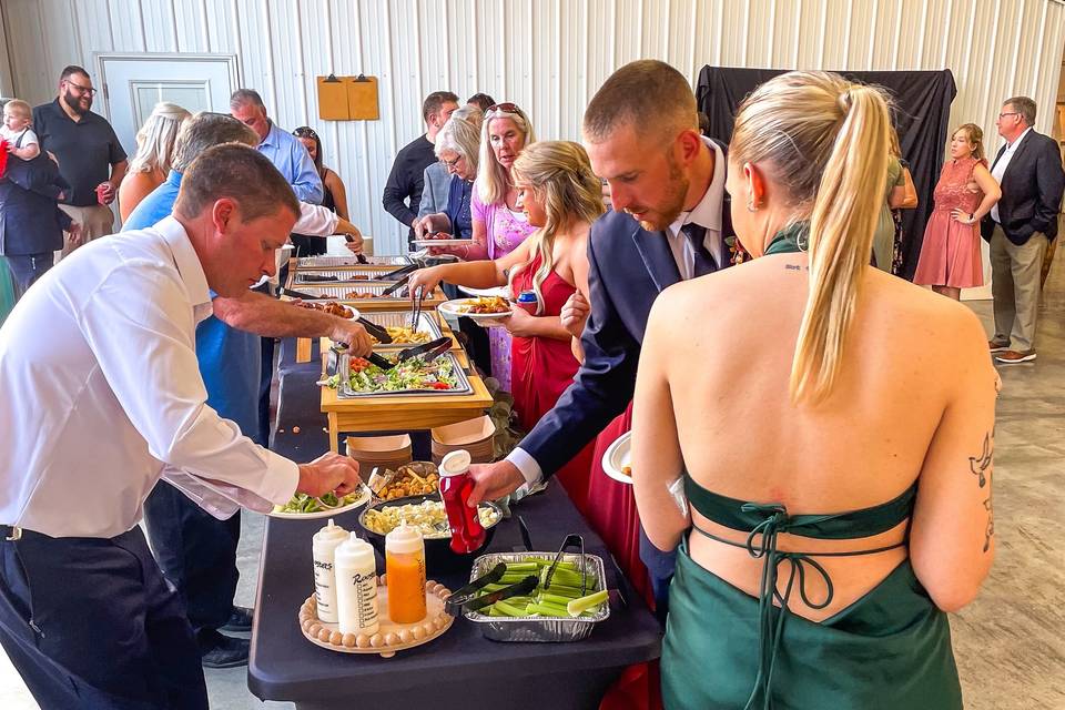 Buffet Line