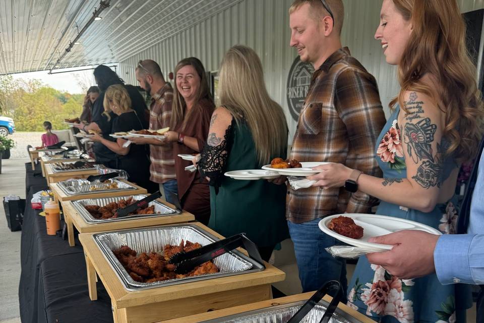 Buffet Line