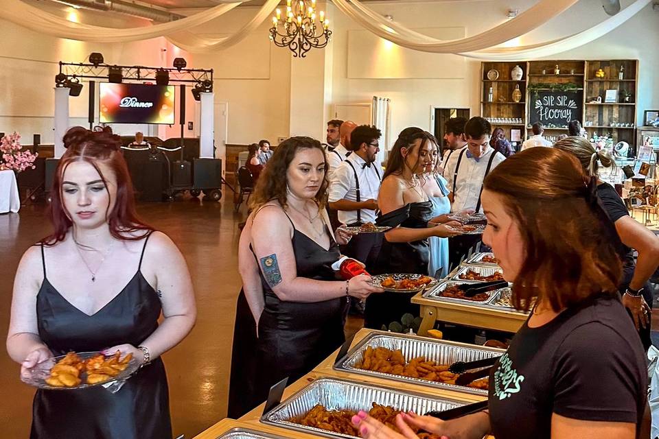 Buffet Line