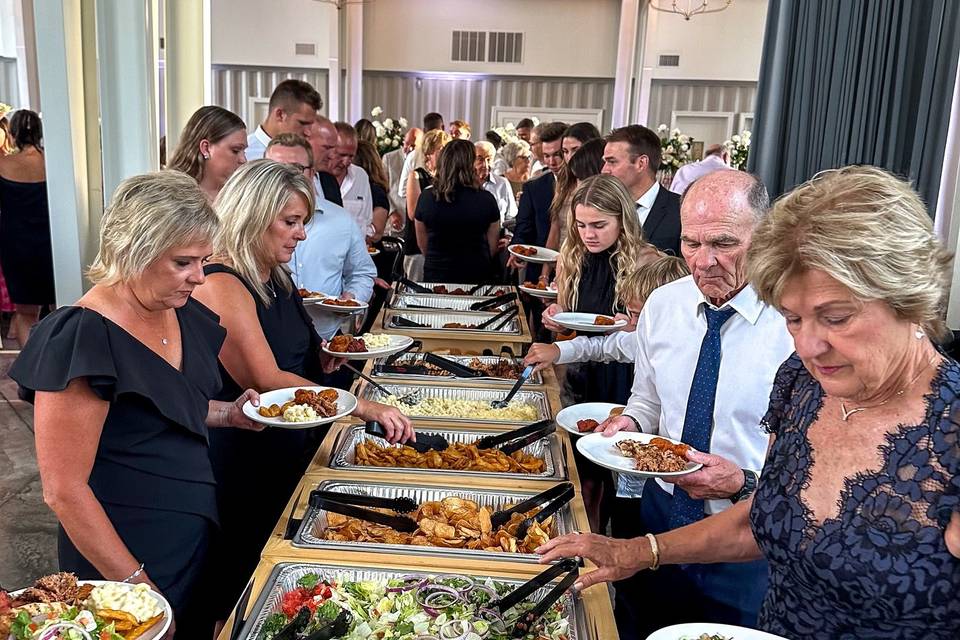 Buffet Line