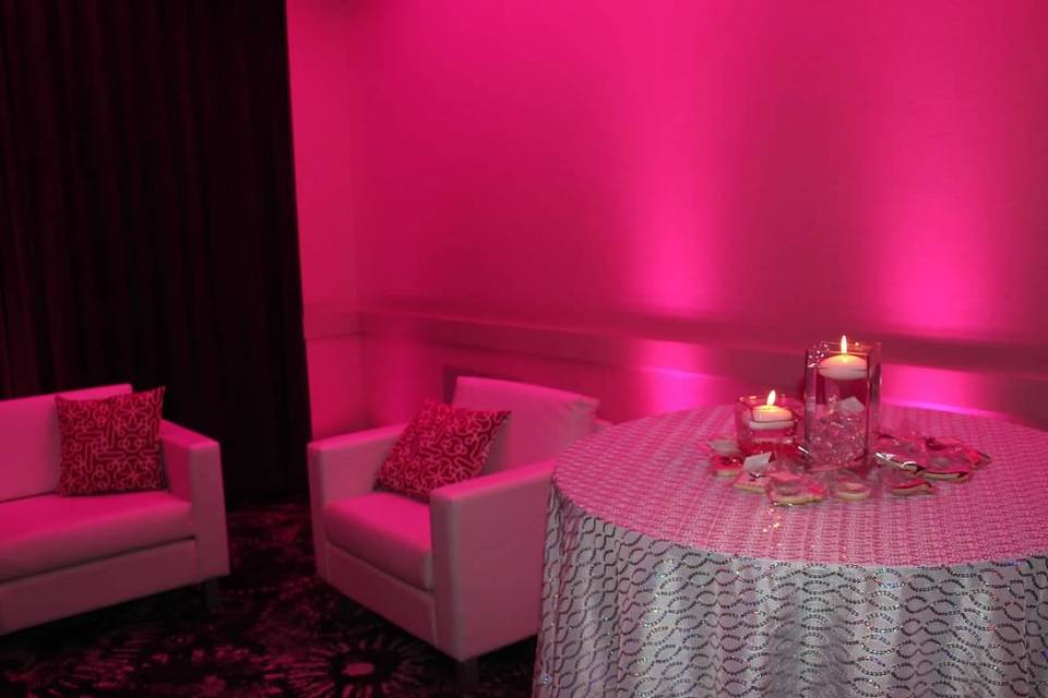 Soft Seating/Sequin Linen