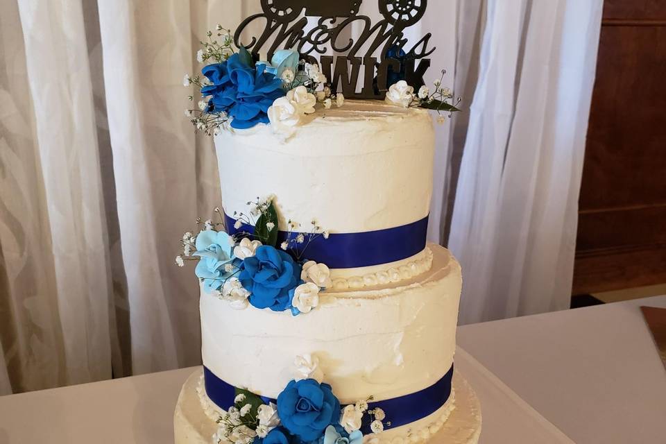 Blue cake