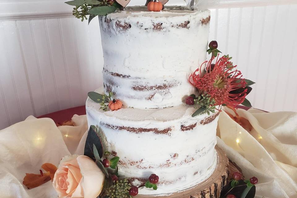 Naked cake