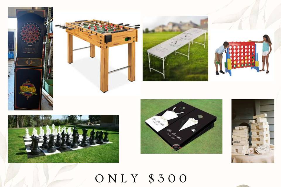 Games for any wedding event