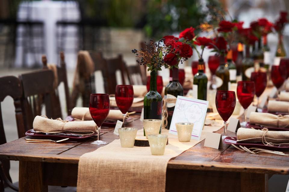 Table set-up