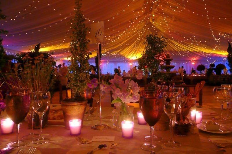Tent reception