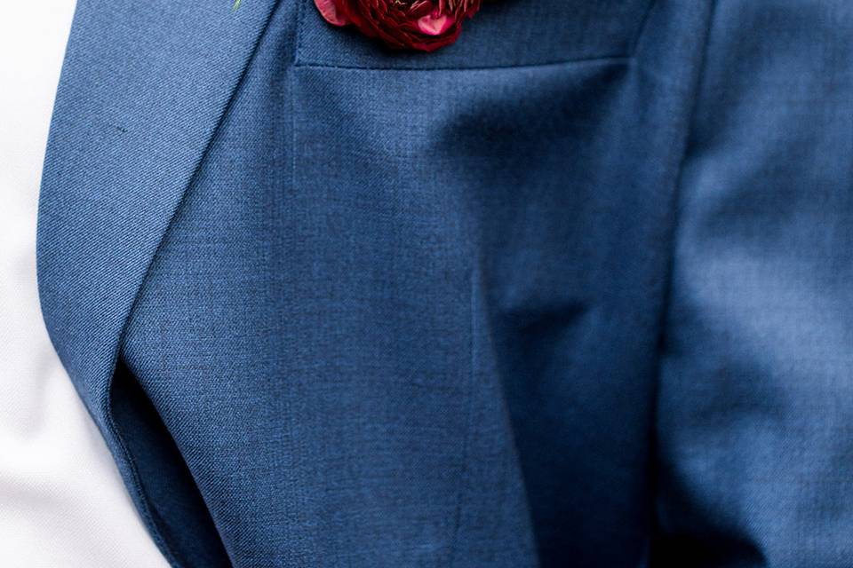 Floral pocket square