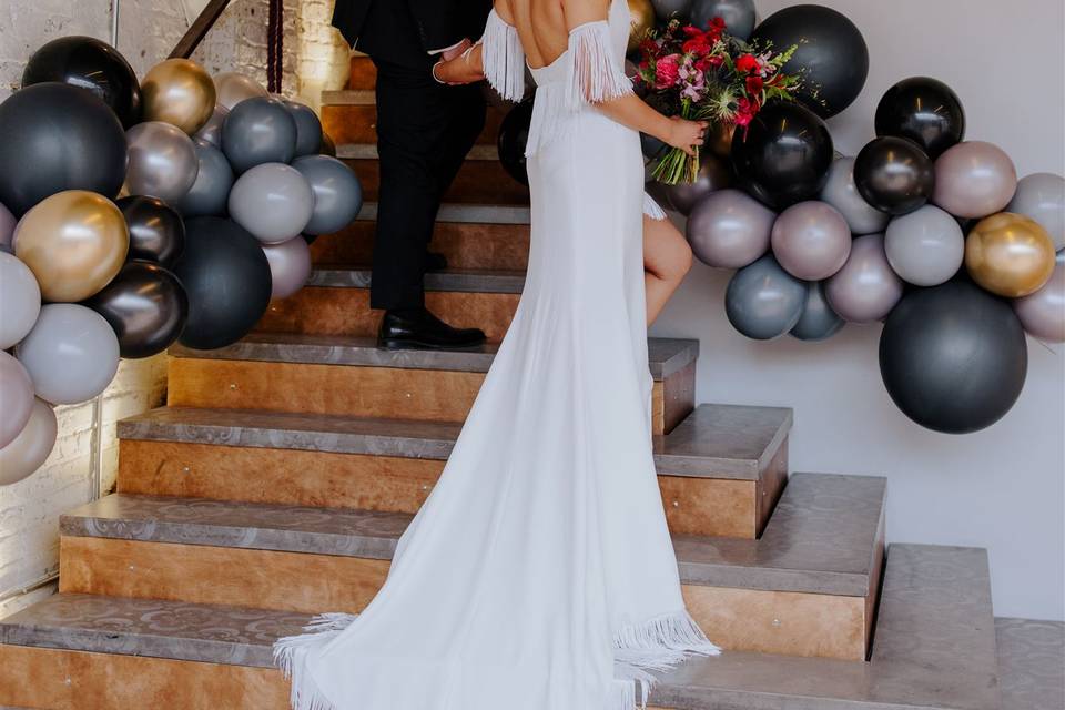 Balloon staircase at Joinery