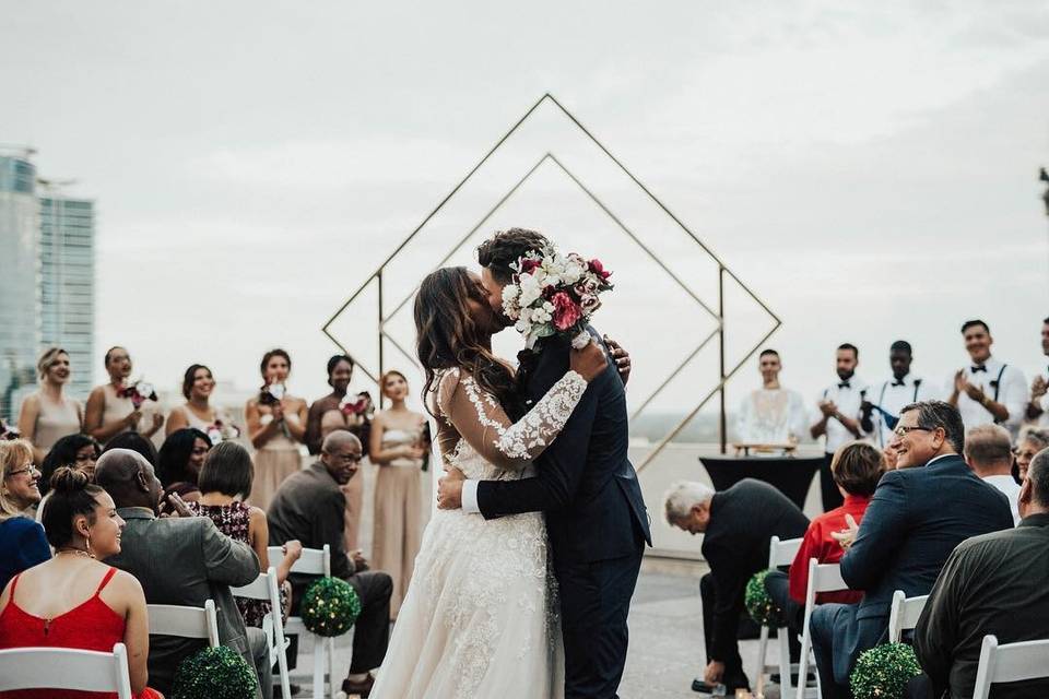 A beautiful ceremony