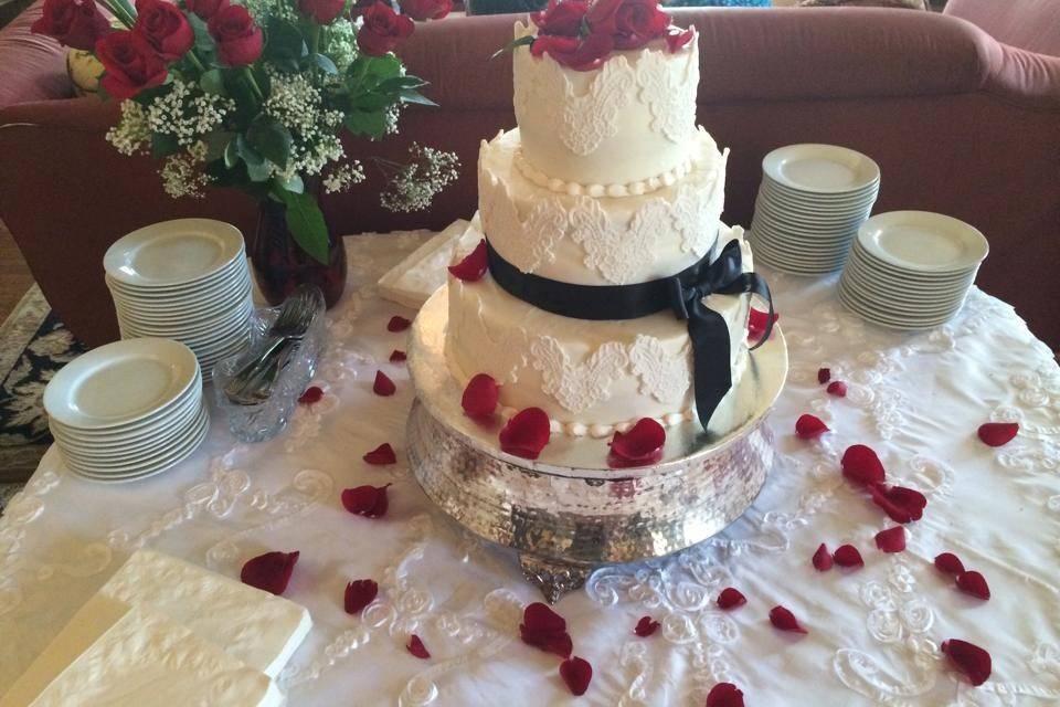 The wedding cake