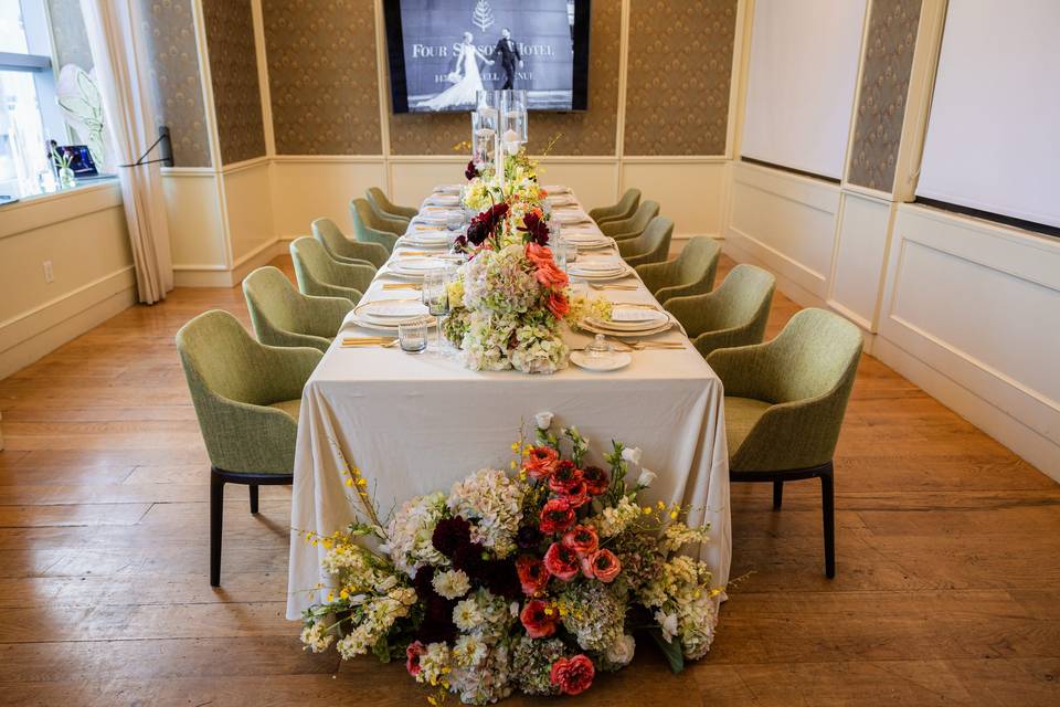 Table Decor - Four Seasons MIA