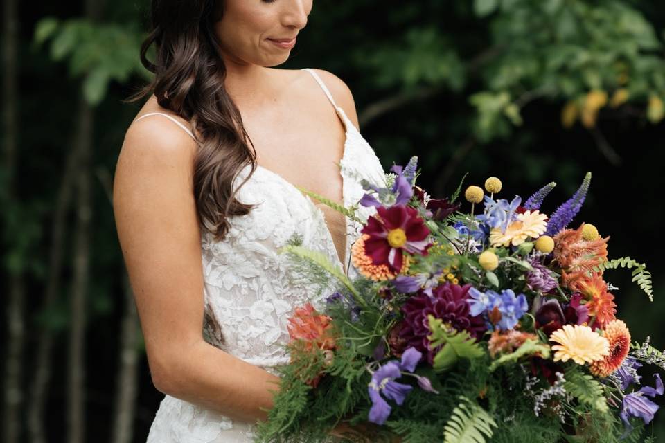 Wildflower bridal