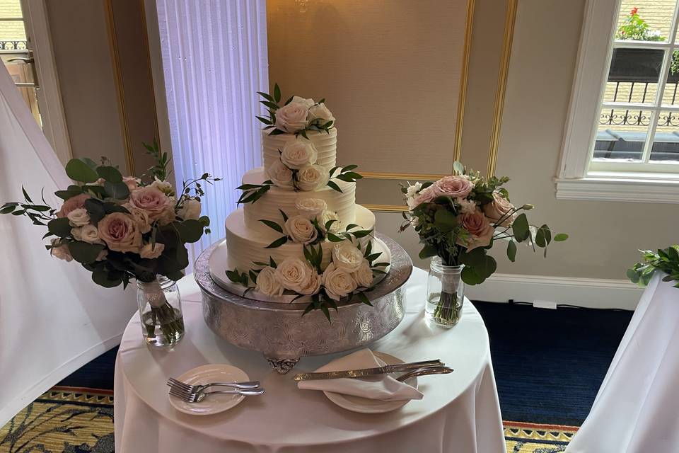 Lovely cake table