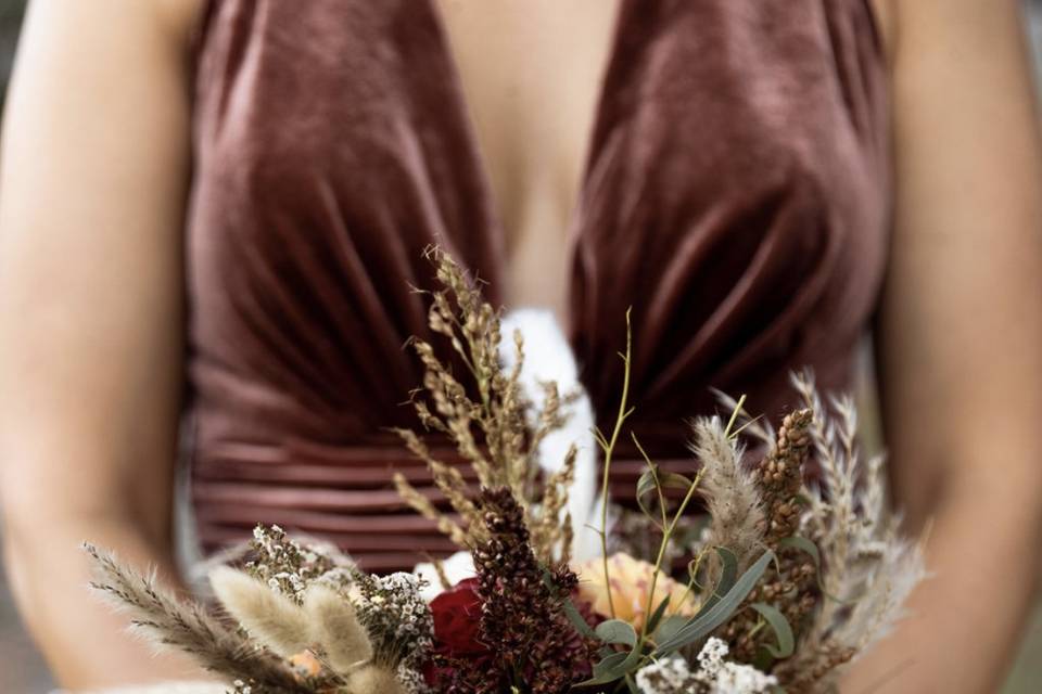 Boho bridesmaids