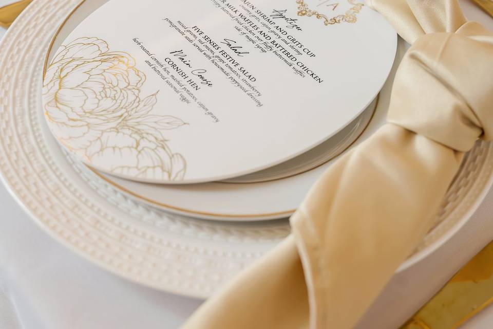 Tablescape details
