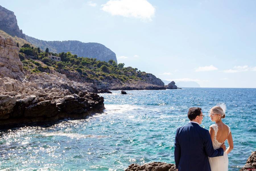 American wedding in Sicily