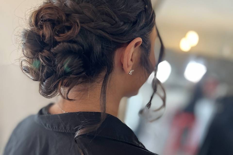 Hairstyle for long hair