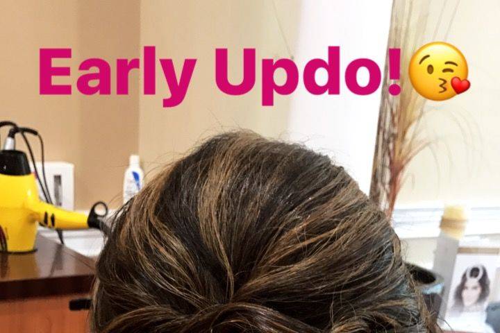 Early updo